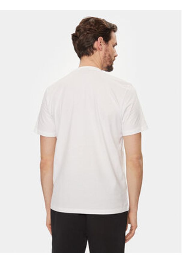 Hugo T-Shirt Detzington241 50508944 Biały Regular Fit. Kolor: biały. Materiał: bawełna