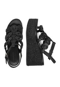 Badura Sandały EO-AMANI-LT0228-26-806 Czarny. Kolor: czarny. Materiał: skóra #5