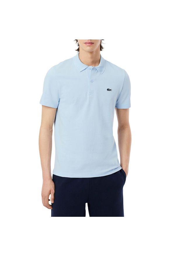 Polo Lacoste Core Performance. Typ kołnierza: polo. Kolor: niebieski