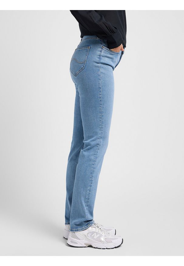 Lee - DAMSKIE SPODNIE LEE MARION STRAIGHT PARTLY CLOUDY 112318859