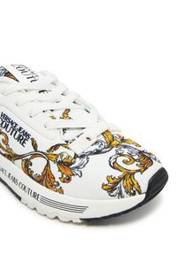 Versace Jeans Couture Sneakersy 78VA3SAA Biały. Kolor: biały. Materiał: skóra #4