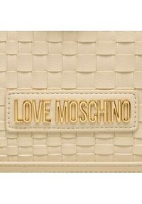 Love Moschino - LOVE MOSCHINO Torebka JC4239PP0GKM0103 Beżowy. Kolor: beżowy. Materiał: skórzane #3