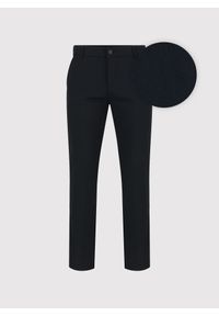 Pako Lorente - PAKO LORENTE - Granatowe spodnie męskie. Kolor: niebieski. Materiał: poliester, elastan, wiskoza. Wzór: gładki. Sezon: zima, jesień. Styl: klasyczny #6