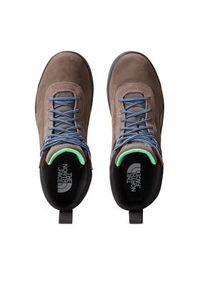 The North Face Sneakersy M Larimer Mid WpNF0A52RMSDE1 Brązowy. Kolor: brązowy. Materiał: zamsz, skóra #5