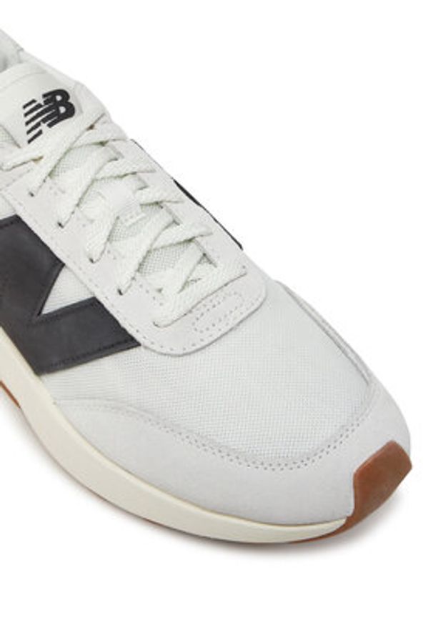 New Balance Sneakersy U370CA Beżowy. Kolor: beżowy. Materiał: zamsz, skóra
