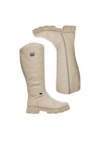 Rieker Kozaki CEO-Y7190-60 Écru. Materiał: syntetyk, materiał #7