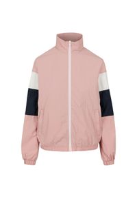 Urban Classics - Parka dla kobiet Urban Classic 3-tone crinkle tra. Kolor: niebieski, różowy, wielokolorowy. Sezon: zima. Styl: elegancki #1