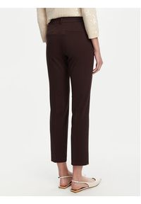 Marella Spodnie materiałowe Aletta 2523786014 Brązowy Regular Fit. Kolor: brązowy. Materiał: syntetyk #3