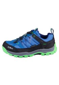 Buty trekkingowe dla dzieci CMP Rigel Low. Kolor: niebieski. Materiał: materiał, syntetyk, tkanina. Szerokość cholewki: normalna