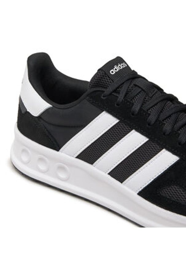 Adidas - adidas Sneakersy Run 84 IH8613 Czarny. Kolor: czarny. Materiał: materiał, mesh. Sport: bieganie