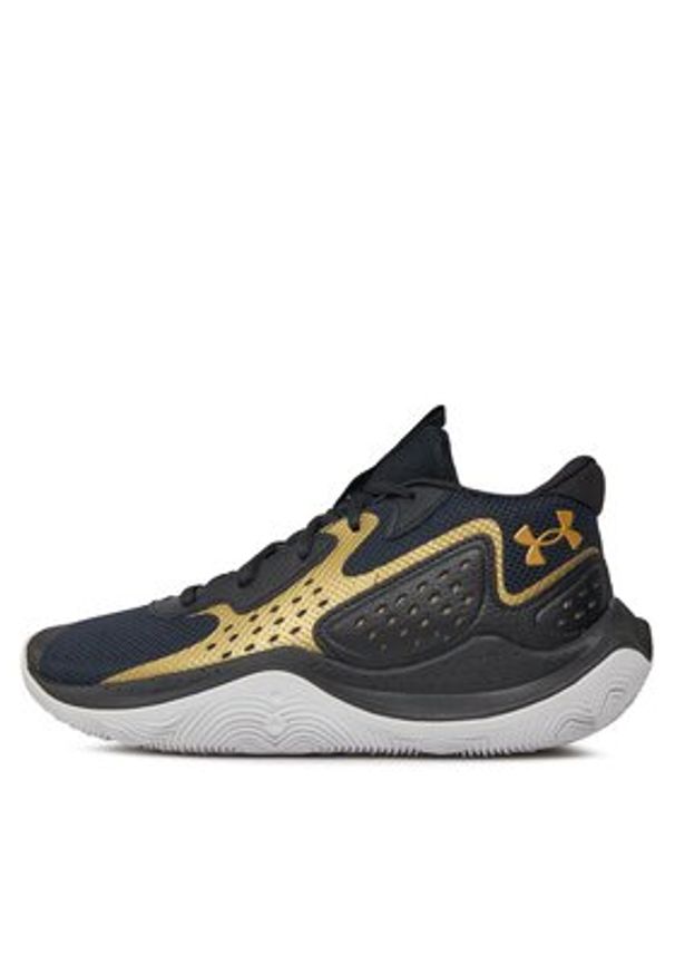 Under Armour Buty do koszykówki Ua Jet '23 3026634-001 Czarny. Kolor: czarny. Materiał: skóra. Sport: koszykówka