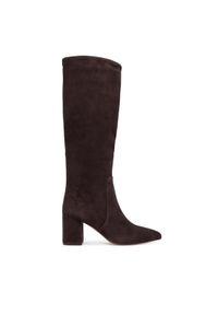 TwinSet - TWINSET Kozaki 252TGT162 Czarny. Kolor: czarny. Materiał: skóra