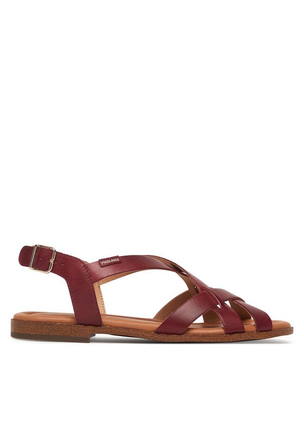 Sandały Pikolinos. Kolor: czerwony