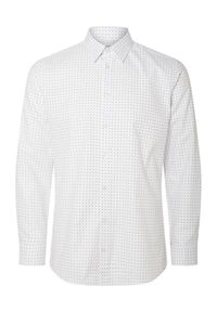 Selected Homme Koszula 16087706 Biały Slim Fit. Kolor: biały. Materiał: bawełna