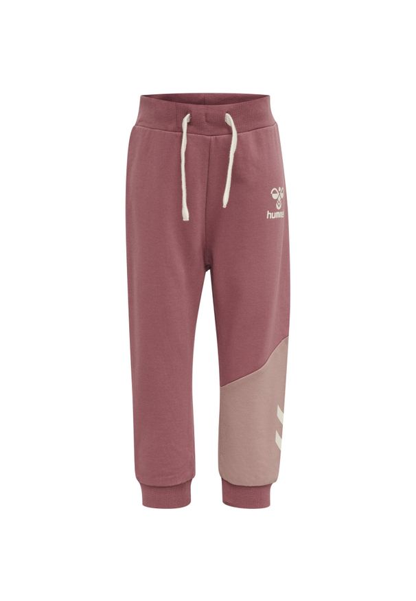 Spodnie dziecięce do joggingu Hummel Sportive. Kolor: różowy. Materiał: prążkowany, bawełna. Sport: bieganie