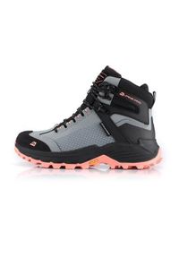 ALPINE PRO - Buty trekkingowe damskie Alpine Pro kneiffe. Zapięcie: sznurówki. Kolor: szary. Materiał: syntetyk, materiał, tkanina. Szerokość cholewki: normalna. Styl: sportowy #2