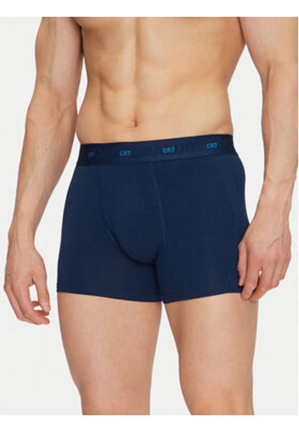 Cristiano Ronaldo CR7 Komplet bokserek 82130-49 Granatowy. Kolor: niebieski. Materiał: bawełna, wiskoza