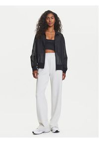 Adidas - adidas Bluza adicolor Sheer JN6130 Czarny Loose Fit. Kolor: czarny. Materiał: syntetyk #5