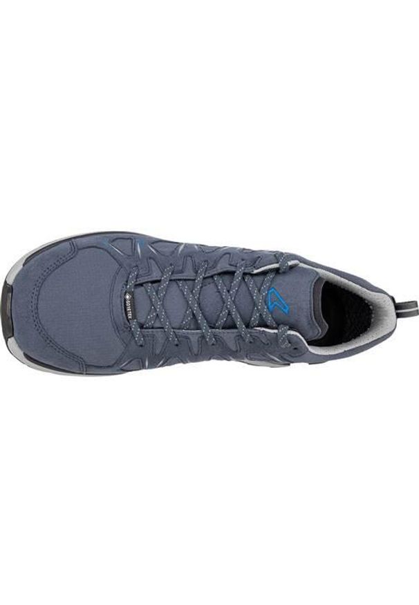Buty trekkingowe męskie Lowa Innox Evo Ii Gtx. Zapięcie: sznurówki. Kolor: niebieski. Materiał: materiał. Szerokość cholewki: normalna. Sport: turystyka piesza