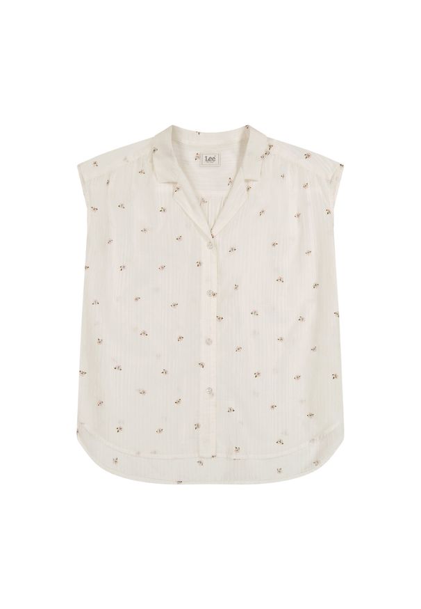 Lee - DAMSKA KOSZULA LEE CAP SLEEVE SHIRT GROVE FLORAL 112363630
