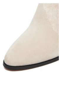 Nine West Botki CEO-JAMILAH-01 Beżowy. Kolor: beżowy. Materiał: materiał #6