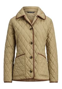 Lauren Ralph Lauren - LAUREN RALPH LAUREN Kurtka przejściowa 2,9798E+11 Beżowy Straight Fit. Kolor: beżowy. Materiał: syntetyk #5