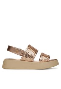 Liu Jo Sandały Amber 01 SA5187 TX055 Różowy. Kolor: różowy. Materiał: skóra