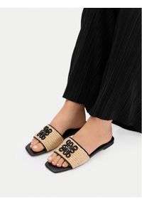 Nine West Klapki CEO-SMRL393661 Beżowy. Kolor: beżowy. Materiał: syntetyk #1
