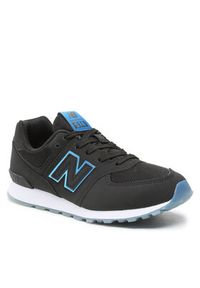 New Balance Sneakersy GC574IG1 Czarny. Kolor: czarny. Materiał: skóra. Model: New Balance 574 #3