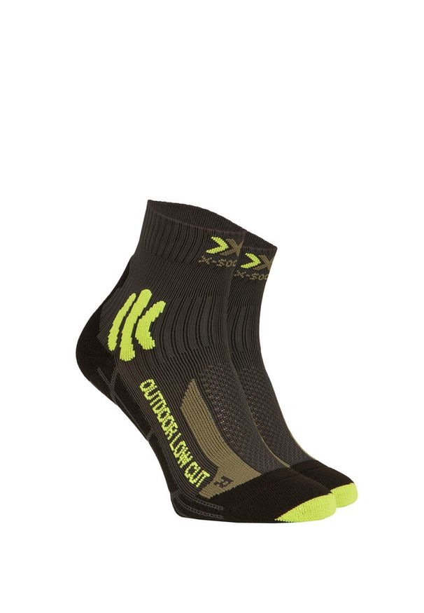 X-Socks - Skarpety trekkingowe X-SOCKS TREK OUTDOOR LOW CUT 4.0. Kolor: szary. Sport: outdoor