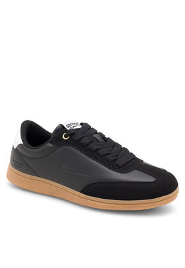Sprandi Sneakersy RETROSTEMP WPRS-22M12313 Czarny. Kolor: czarny. Materiał: skóra