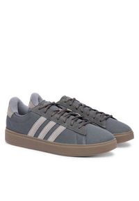 Adidas - adidas Sneakersy Grand Court 2.0 JS1702 Szary. Kolor: szary. Materiał: materiał #2