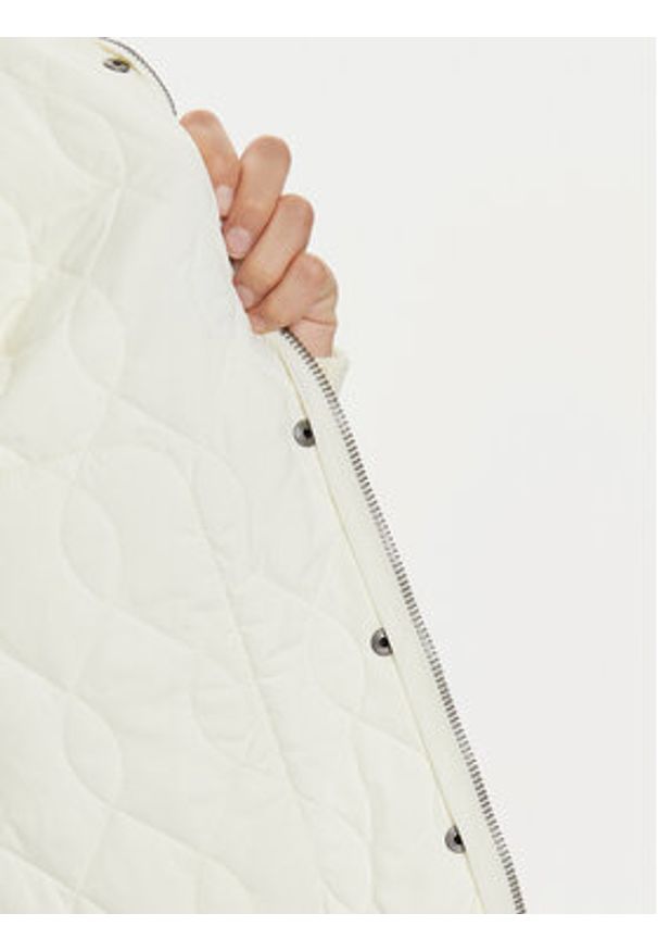 Pepe Jeans Bezrękawnik Ali PL402426 Écru Regular Fit. Materiał: syntetyk. Długość rękawa: bez rękawów