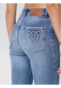 Pinko Jeansy Sissyzip 1J110N A0C4 Niebieski Slim Fit. Kolor: niebieski