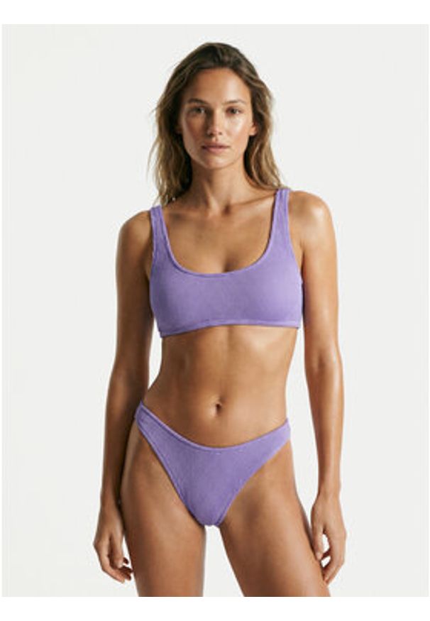 Banana Moon Dół od bikini Naida Scrunchy JAA15 Fioletowy. Kolor: fioletowy. Materiał: syntetyk