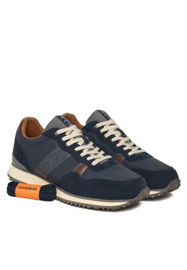 Napapijri Sneakersy Cosmos NP0A88XV Granatowy. Kolor: niebieski. Materiał: materiał