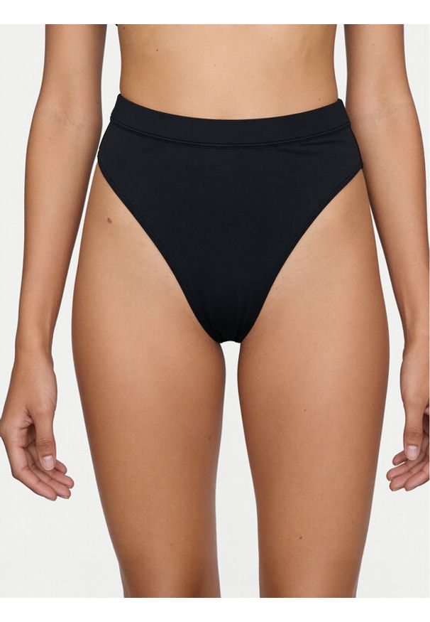 Roxy Dół od bikini Solid Essentials ERJX405212 Czarny. Kolor: czarny. Materiał: syntetyk