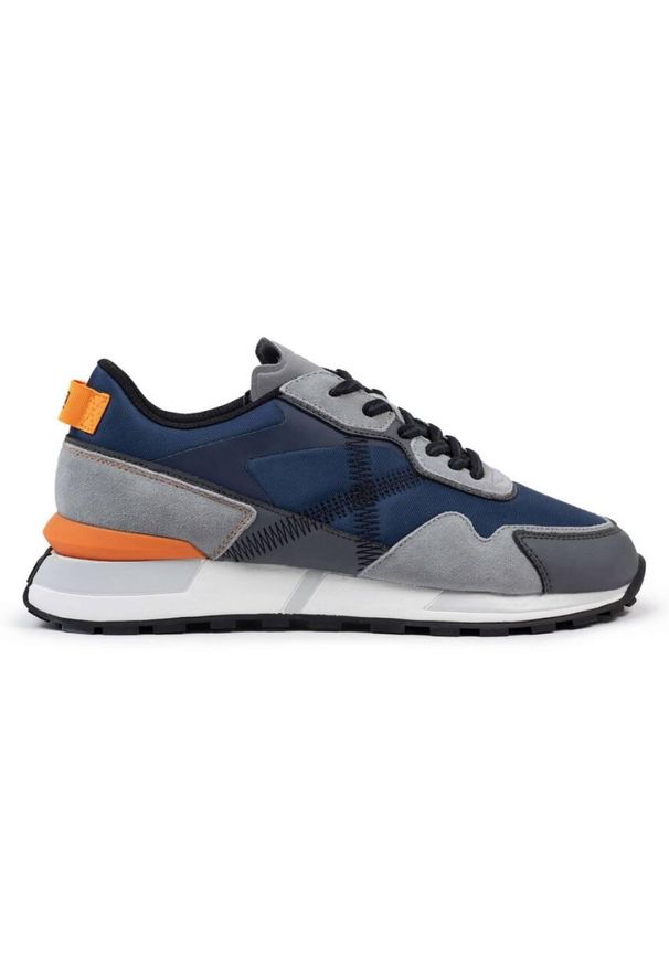 Tenisówki Munich Model Pulsar 14 Kolor Niebieski. Kolor: niebieski. Materiał: tkanina, skóra