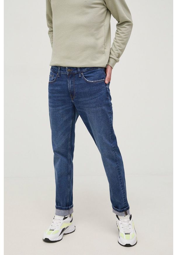 Only & Sons jeansy Weft męskie. Kolor: niebieski