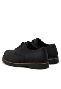 Birkenstock Półbuty Highwood Lace Low Leoi 1028137 Czarny. Kolor: czarny. Materiał: skóra