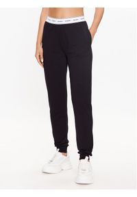 Guess Spodnie piżamowe O3YB00 KBS91 Czarny Regular Fit. Kolor: czarny. Materiał: bawełna #1