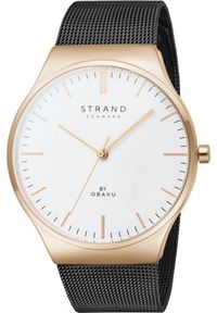 Zegarek Strand Zegarek męski Strand S717GXVWMB czarny. Kolor: czarny #1