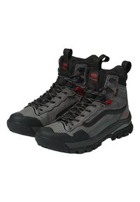 Buty do chodzenia męskie Vans UA Ultrarange Exo HI Goretex MTE3. Wysokość cholewki: za kostkę. Zapięcie: sznurówki. Kolor: szary. Materiał: syntetyk, materiał. Szerokość cholewki: normalna. Technologia: Gore-Tex. Sport: turystyka piesza #1
