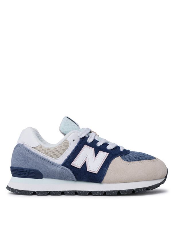 New Balance Sneakersy GC574DN2 Niebieski. Kolor: niebieski. Materiał: zamsz, skóra. Model: New Balance 574