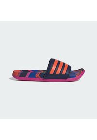 Adidas - adilette Comfort Sandals. Okazja: na co dzień. Kolor: czerwony, niebieski, wielokolorowy. Styl: casual, elegancki #2