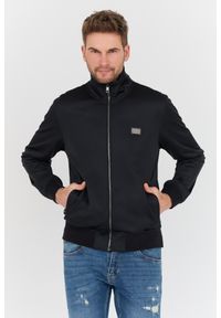 Dolce and Gabbana - DOLCE & GABBANA Czarny męski bomber, Rozmiar 52. Kolor: czarny #1