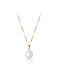 W.KRUK - Wisiorek złoty z perłą. Materiał: złote. Kolor: złoty. Kamień szlachetny: perła #1