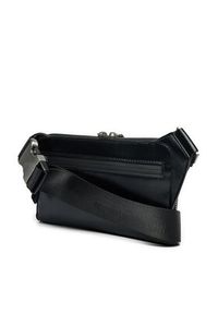 Guess Saszetka HMSISSP5114 Czarny. Kolor: czarny. Materiał: materiał #2