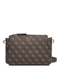 Guess Torebka Noelle II HWQG96 72120 Brązowy. Kolor: brązowy. Materiał: skórzane