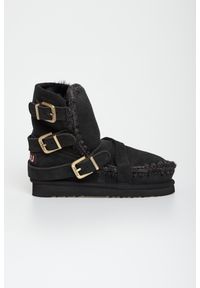 Mou - Śniegowce damskie skórzane MOU. Materiał: skóra #3